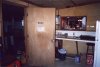 Inside the BBQ shack.