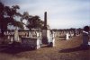 The column and casket at the TCM cemetery.