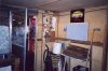 Inside the BBQ shack.